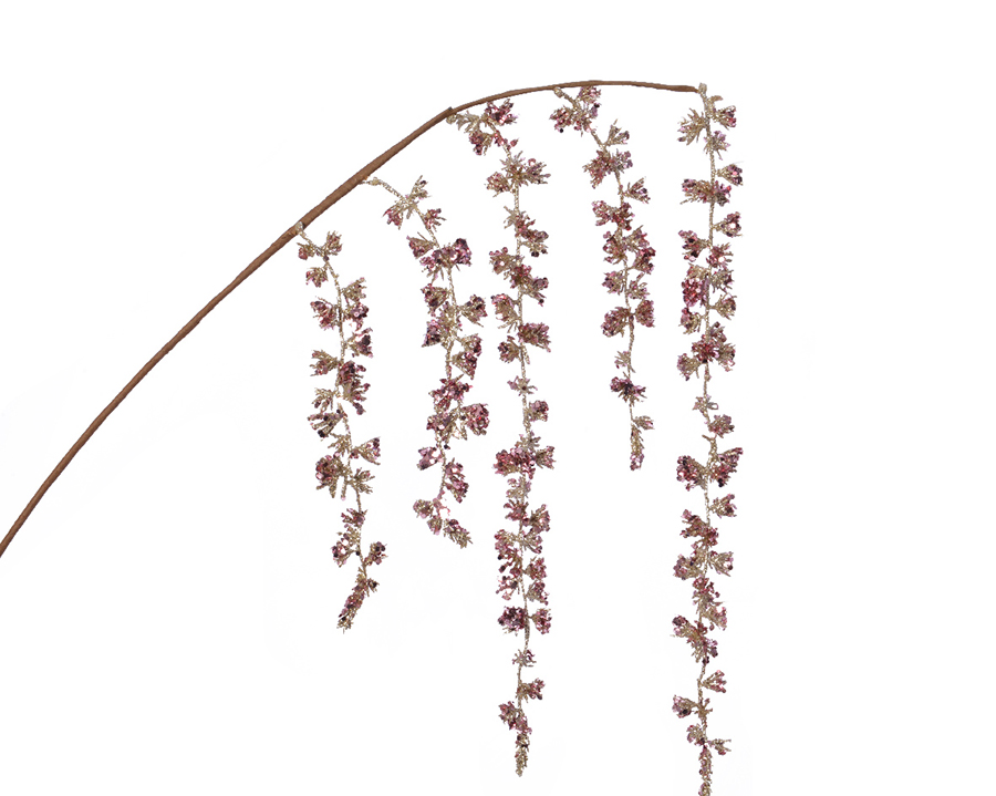 Kaemingk Willow Pink Glitters (H.95cm)