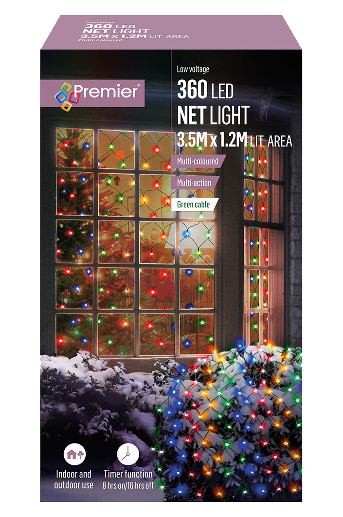 Premier LED's 360L Multicolour Lights (3.5X1.2m)