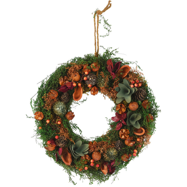 Koopman Wreath Autumn With Grass (29cm)