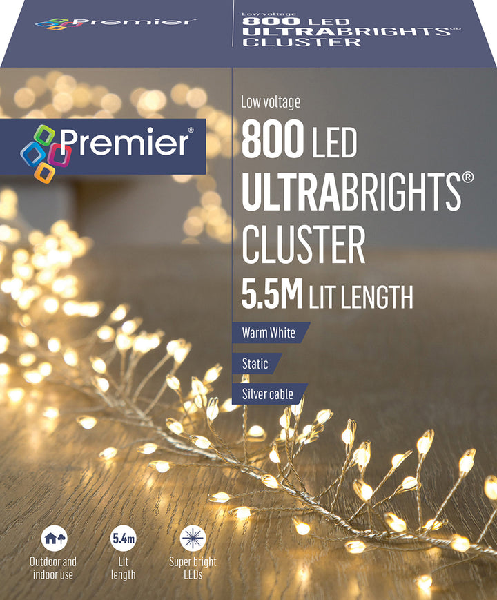 Premier 5.5M 800L Ultrabright Cluster Warm White LED's